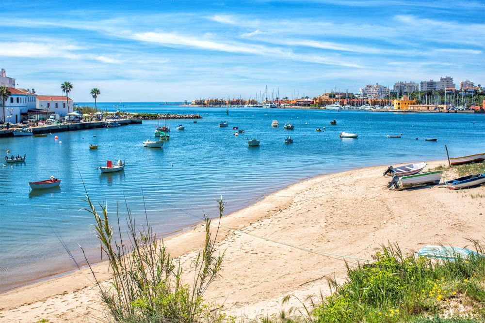 Baai van Ferragudo en Portimao