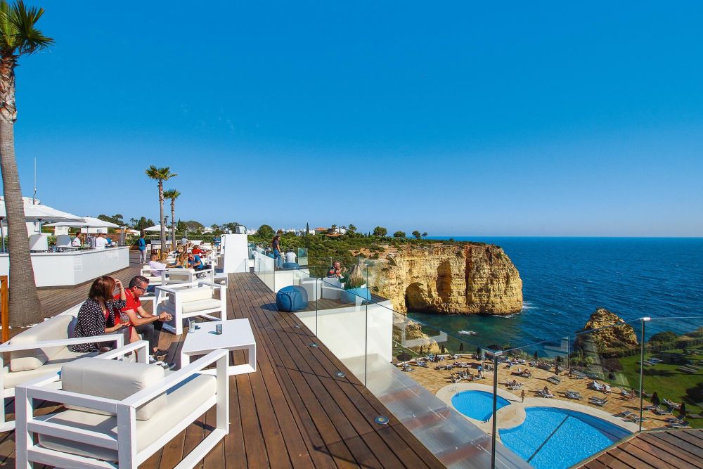 Panorama terras van Tivoli Carvoeiro resort