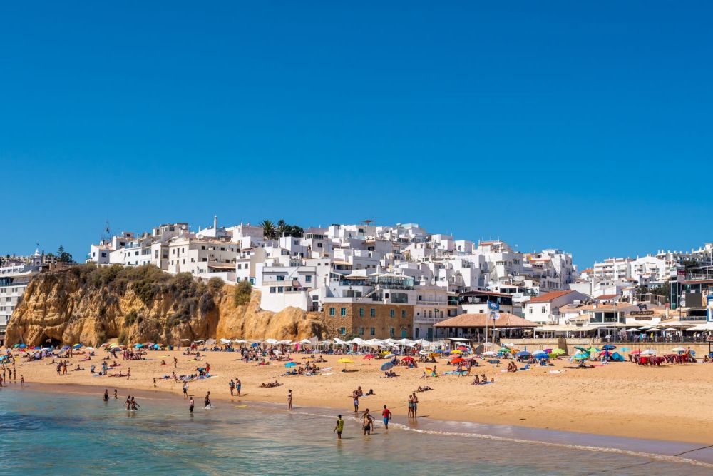 Strand van Albufeira