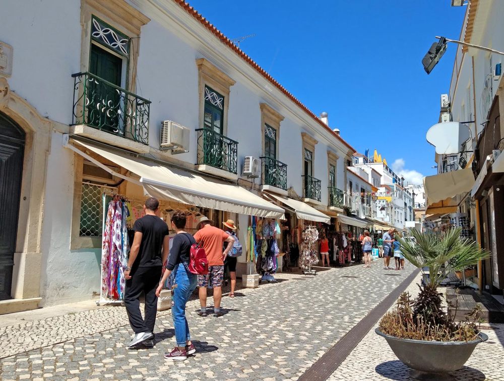 Winkelstraatje in Old Town Albufeira