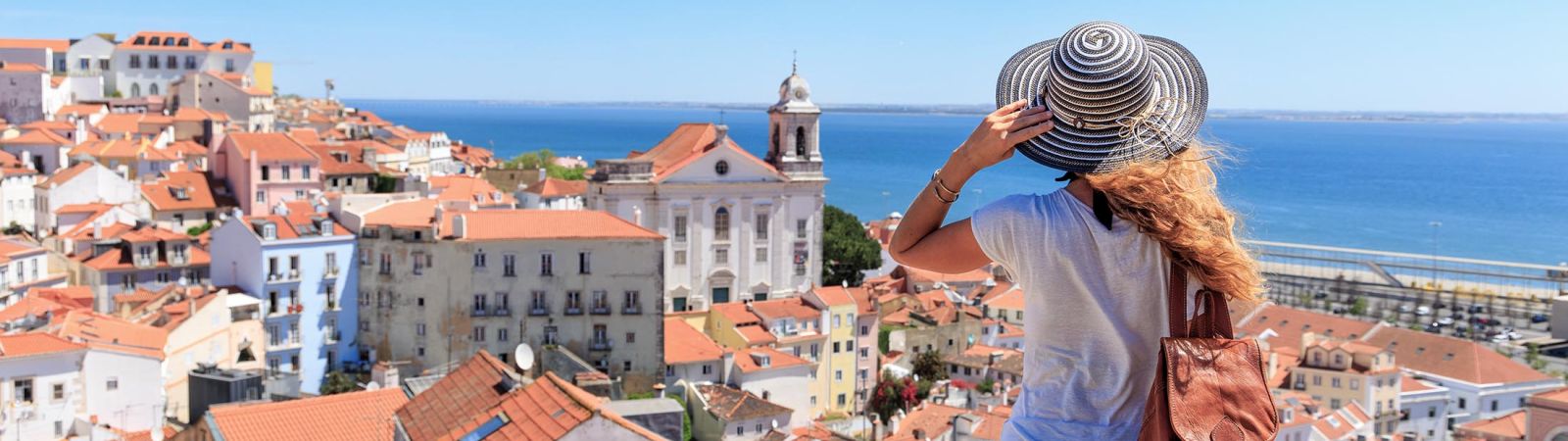 Toerist in Lissabon