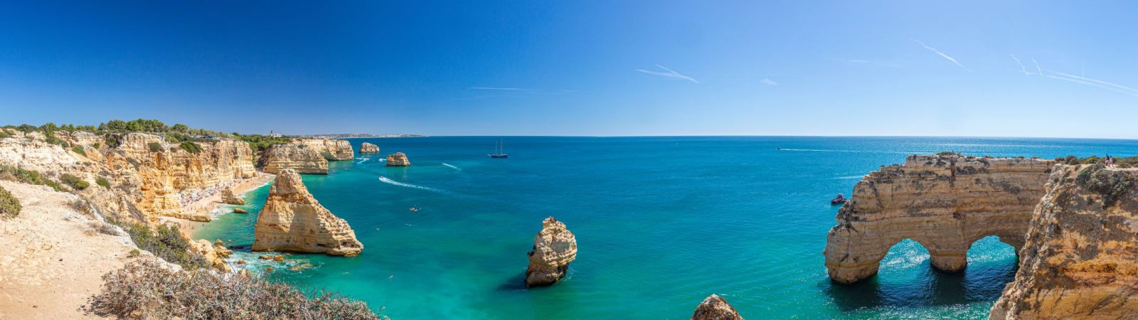 Kust bij de Algarve